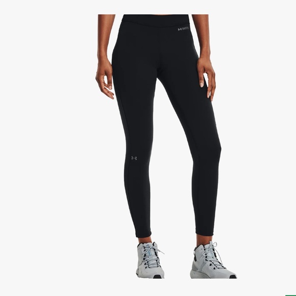 Under Armour Pants - Under Armour Women's UA ColdGear Base 3.0 Baselayer Leggings, Black, XS